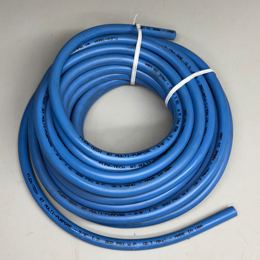 FLEX-TECH RT Multi-purpose 3/8" I.D. 300 PSI (2.1 Mpa)  Blue