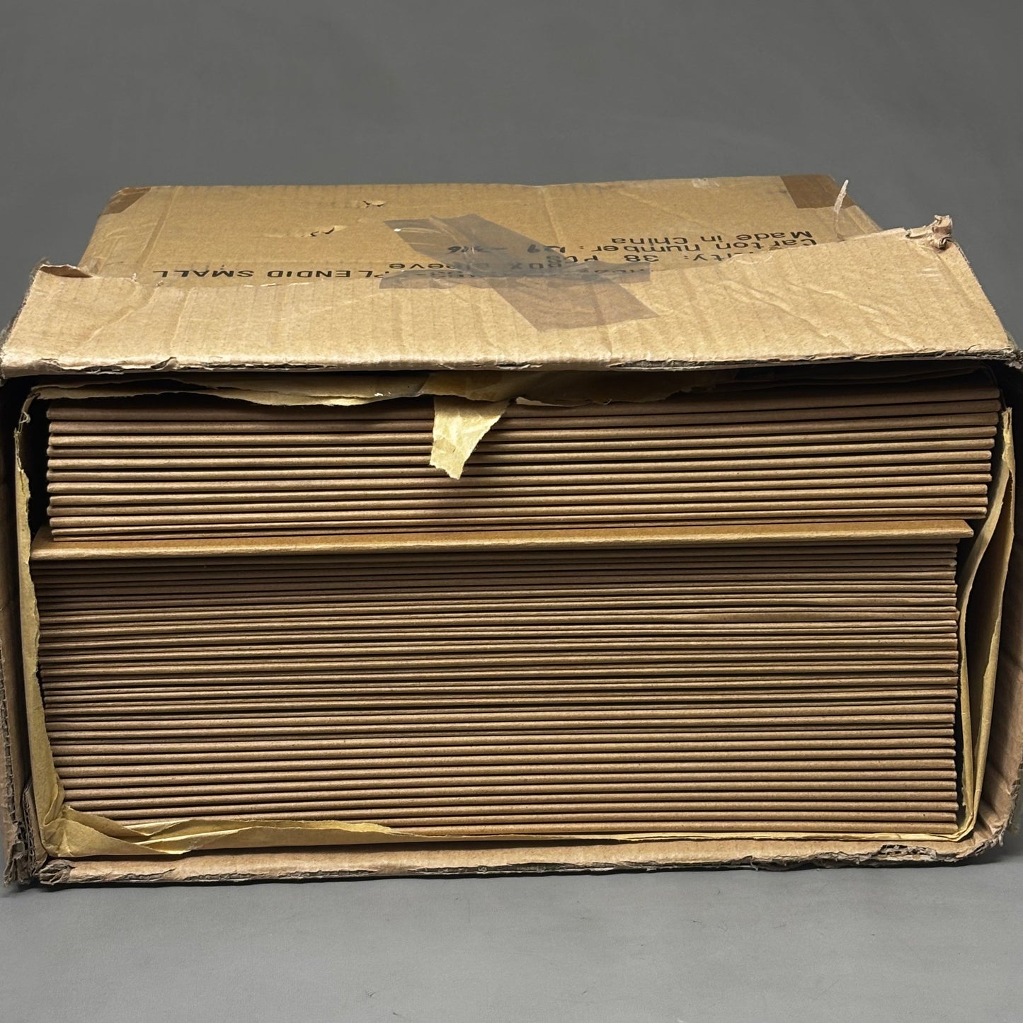 SPLENDID (38 PACK) Small Box Sleeve Packing Supplies Give More, Waste Less Brown NI341463