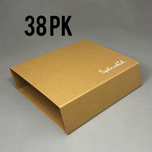 SPLENDID (38 PACK) Small Box Sleeve Packing Supplies Give More, Waste Less Brown NI341463