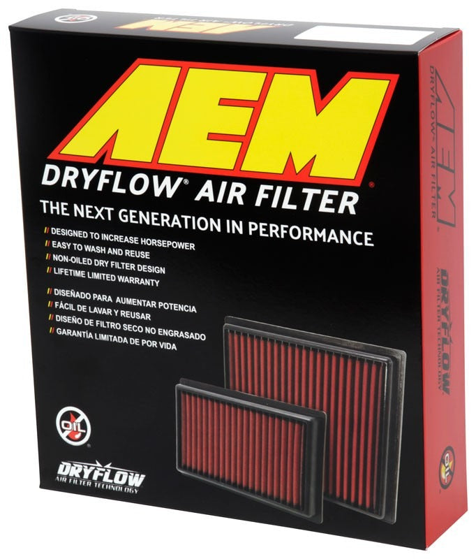 AEM Induction AEM 04-07 Ford / Lincoln 5.4L V8 11.375in O/S L x 8.5in O/S W x 1.313in H DryFlow Air Filter 28-20287