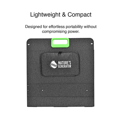 Nature's Generator 200W Folding Solar Panel