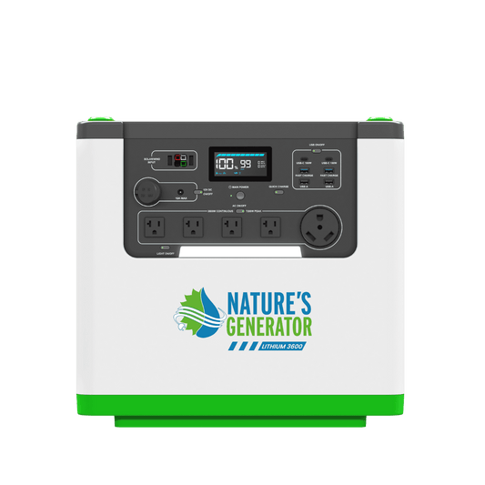 Nature's Generator Lithium 3600 Power Station