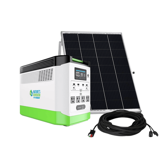 High Capacity Lithium 1800 Solar Generator