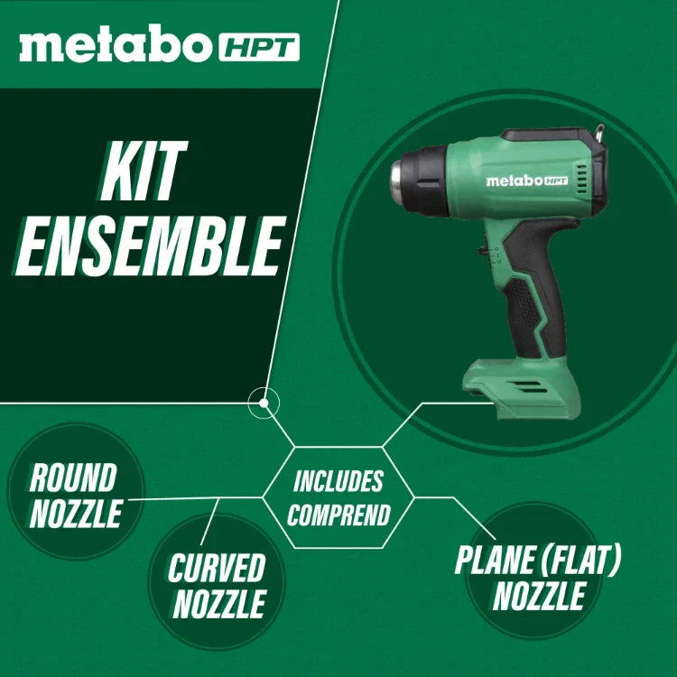 Metabo HPT RH18DAQ4M 18V MultiVolt Cordless Heat Gun