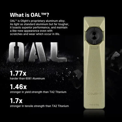 OLIGHT ARKFELDULTRAOLG Arkfeld Ultra 3-in-1 EDC Flashlight with O-aluminum Material - Olive Green CW(5700K~6700K)
