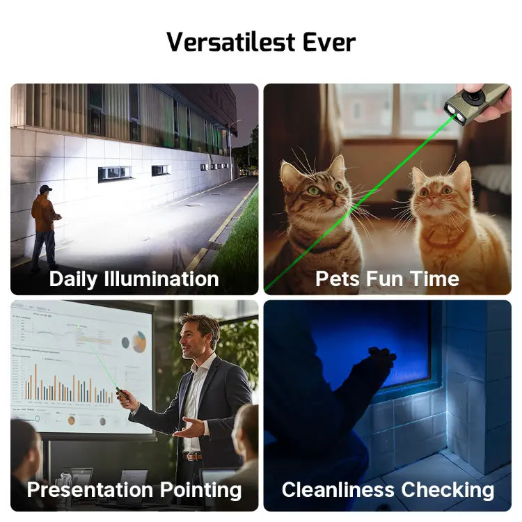 OLIGHT ARKFELDULTRAOLG Arkfeld Ultra 3-in-1 EDC Flashlight with O-aluminum Material - Olive Green CW(5700K~6700K)