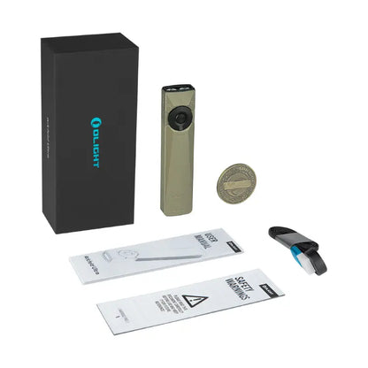OLIGHT ARKFELDULTRAOLG Arkfeld Ultra 3-in-1 EDC Flashlight with O-aluminum Material - Olive Green CW(5700K~6700K)
