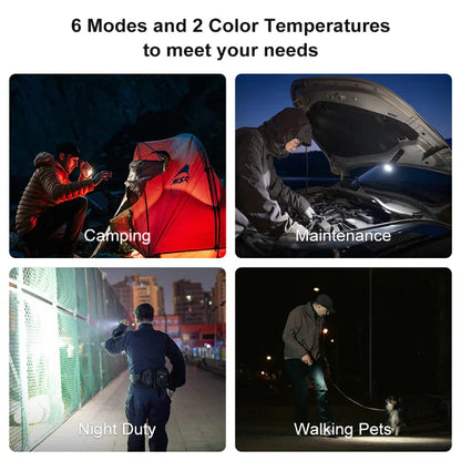 OLIGHT SEEKER4PROVIOLET Seeker 4 Pro High Power Flashlight Color - Cyber Violet CW(5700~7000K)