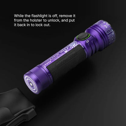 OLIGHT SEEKER4PROVIOLET Seeker 4 Pro High Power Flashlight Color - Cyber Violet CW(5700~7000K)