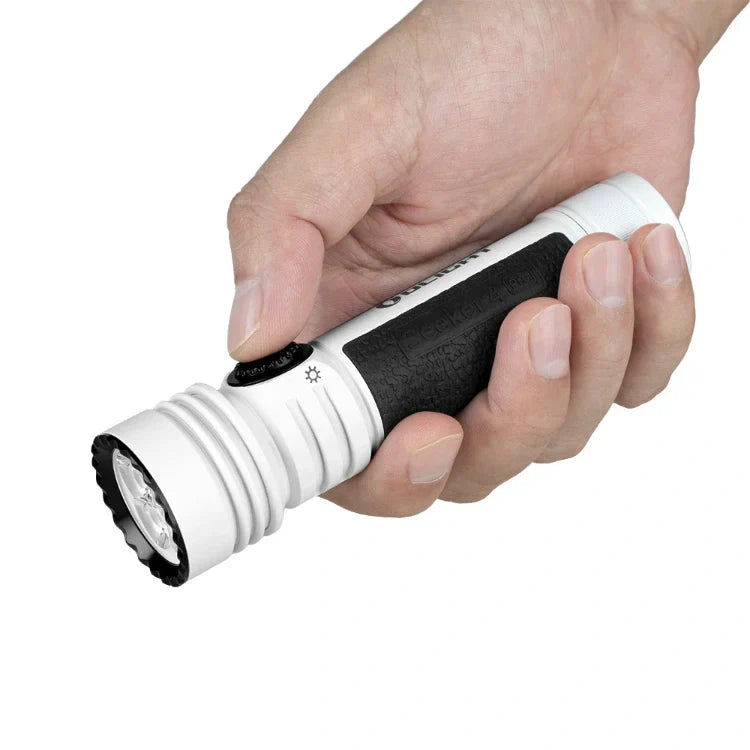 OLIGHT SEEKER4PROWH Seeker 4 Pro High Power Flashlight - White CW(5700~7000K)