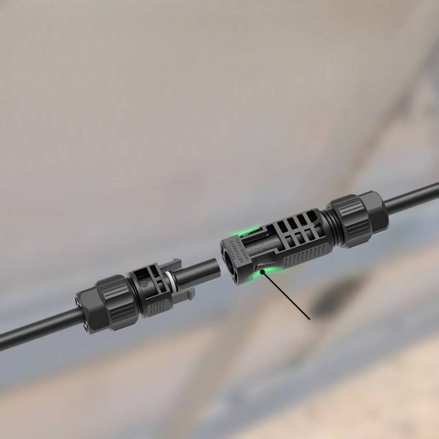 Nature's Generator 50ft Quick Release MC4 Extension Cables