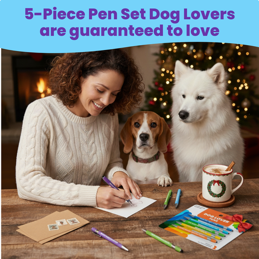 Dog-Themed Stylus Pen Sets