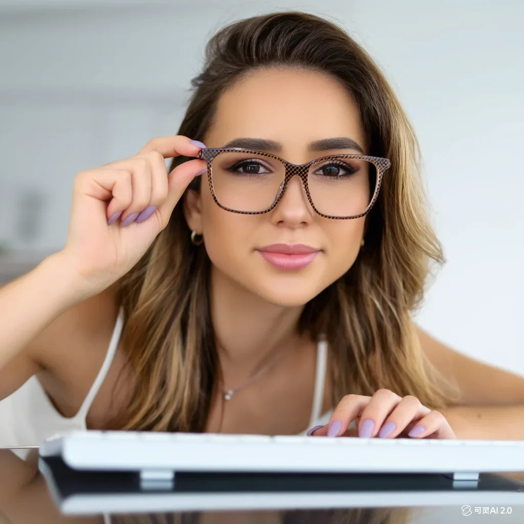 prescription glasses women smart multifocal progressive glasses women acetate metal frame multifocal glasses near and far