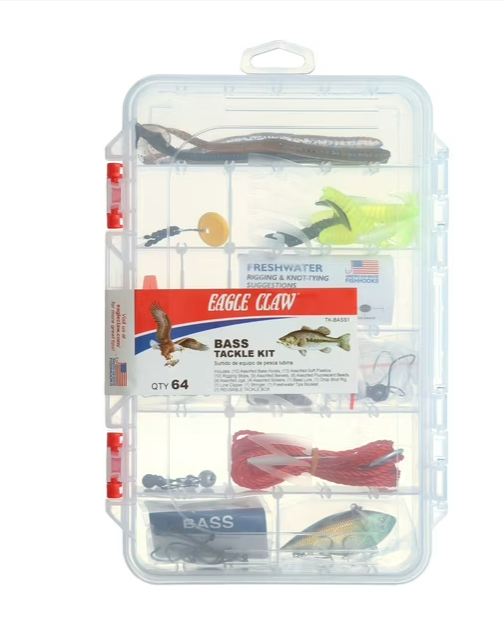 Eagle Claw Bass Tackle Kit