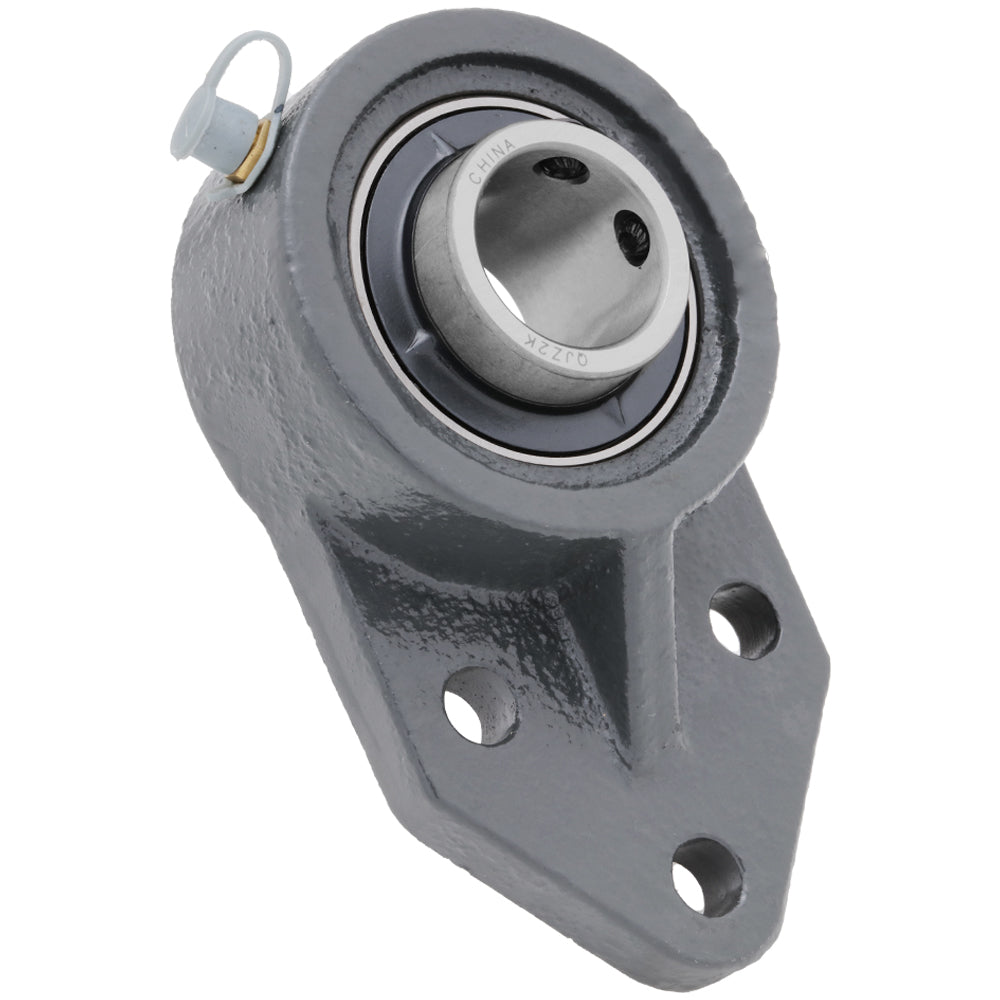 UCFB203 - 3-Bolt Flange Bracket Mounted Ball Bearing, 0.669"  Bore (ID),  Insert Bearing: UCW203,  Housing: FB203