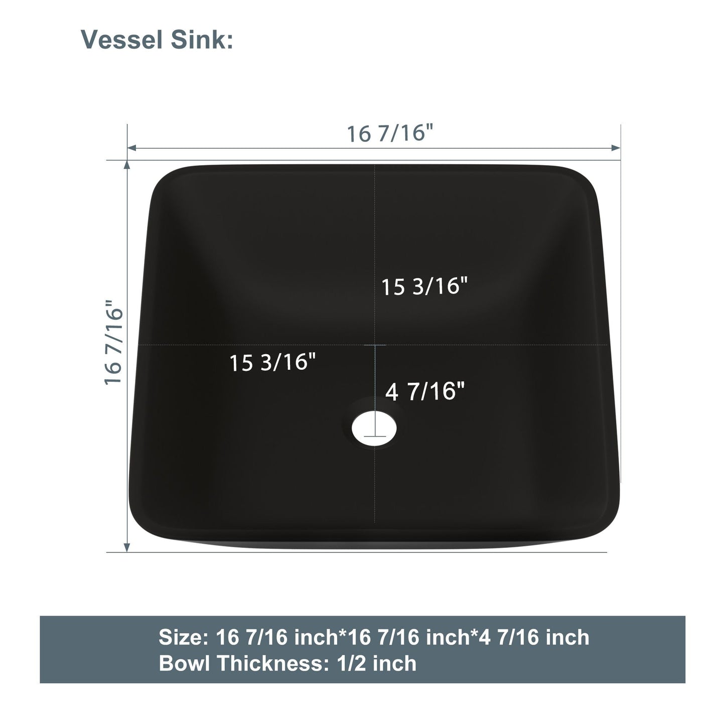 Above Counter Artistic Tempered Glass Bathroom Sink Transparent Counter Top Bathroom Single Bowl Vessel Basin