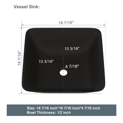 Above Counter Artistic Tempered Glass Bathroom Sink Transparent Counter Top Bathroom Single Bowl Vessel Basin