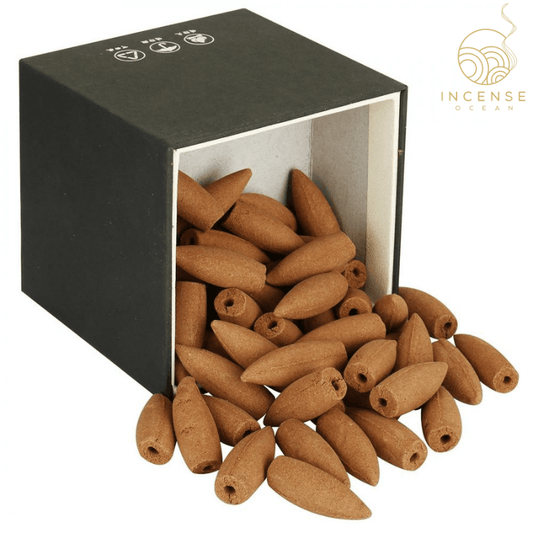 Agarwood Smoke Backflow Incense Cones
