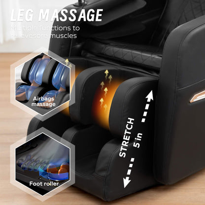 Airvana Nocturne Full-Body Zero Gravity Massage Chair With Retractable Footrest (SAK40593)