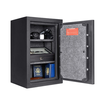 Barska 2.02 CF Heavy-Duty Fire Resistant Safe With Biometric Keypad (SAK29487)