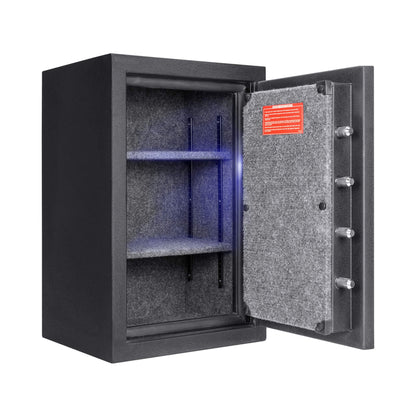 Barska 2.02 CF Heavy-Duty Fire Resistant Safe With Biometric Keypad (SAK29487)