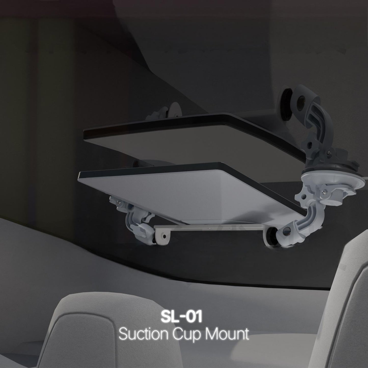 Car Roof/Window Suction Cup Mount Bracket for Starlink Mini