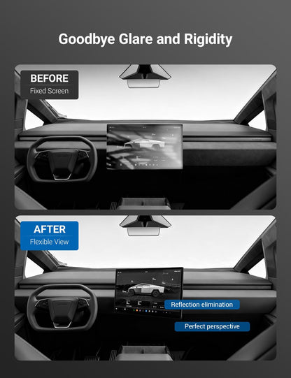 Center Screen Swivel Rotating Mount Kit for Cybertruck | TESERY