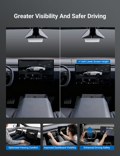 Center Screen Swivel Rotating Mount Kit for Cybertruck | TESERY