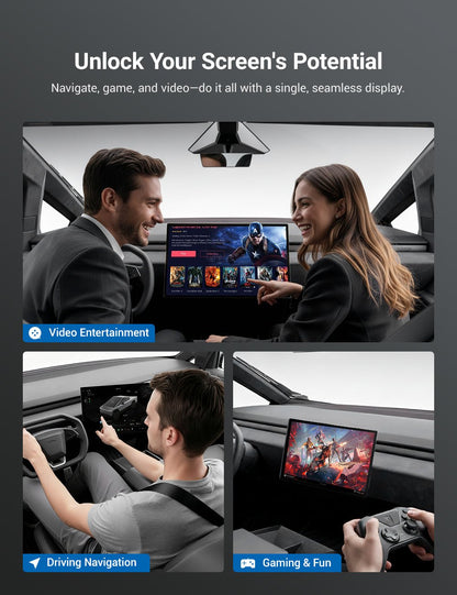 Center Screen Swivel Rotating Mount Kit for Cybertruck | TESERY