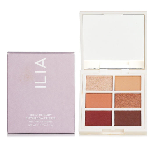 ILIA - The Necessary Eyeshadow Palette (6x Eyeshadow) - # Warm Nude 023125 6x1.5g/0.05oz