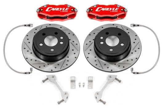 BMR Suspension BMR 08-23 Dodge Challenger Brake Kit For 15in Conversion Red Calipers Non-Demon/Redeye DBK111