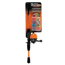 Eagle Claw Pack It Expedition 6'6" Telescopic Combo Spincast Rod/ Tackle Kit