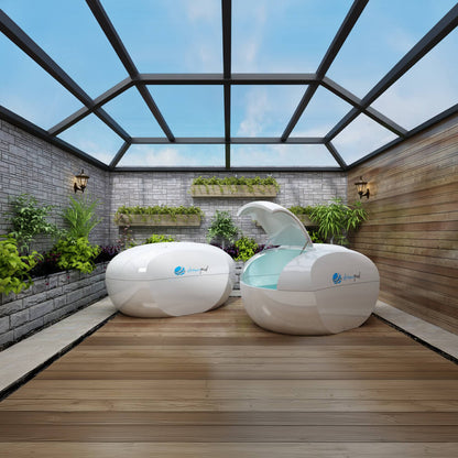 Dreampod Home Float Plus Premium Fiberglass Floatation Tank [DPFP108WPE] (SAK62820)