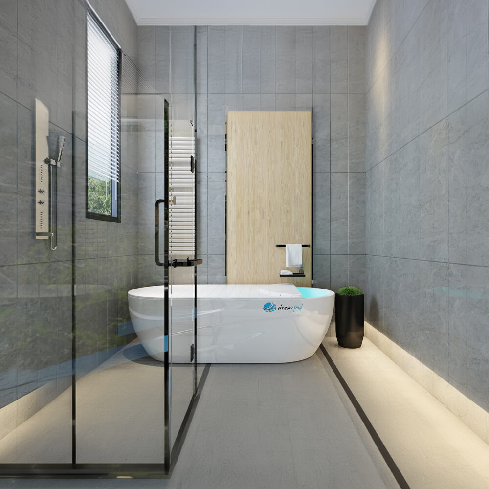 Dreampod Home Float Pro Premium Fiberglass Floatation Tank [DPFP103WPE] (SAK69364)