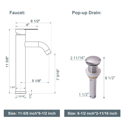 Above Counter Artistic Tempered Glass Bathroom Sink Transparent Counter Top Bathroom Single Bowl Vessel Basin