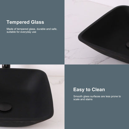 Above Counter Artistic Tempered Glass Bathroom Sink Transparent Counter Top Bathroom Single Bowl Vessel Basin