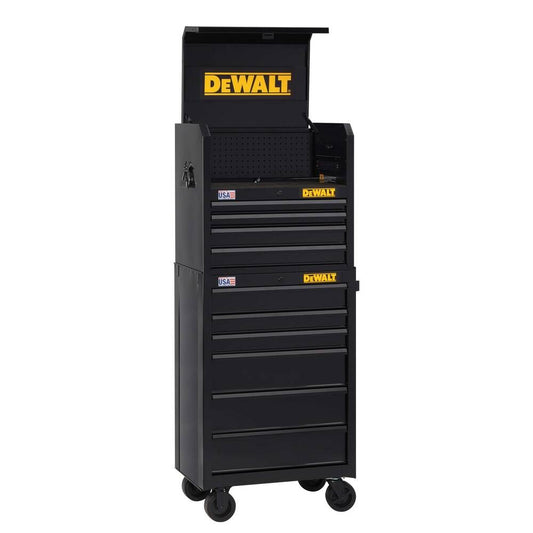 DEWALT 700 Series Husky Rolling Tool Cabinet, 26 in Wide, 6-Drawer, Roller ToolBox Organizer Chest Workbenches