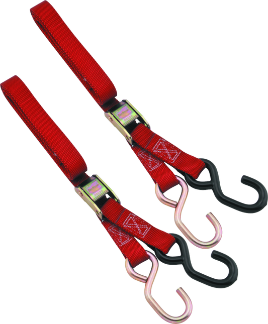 BikeMaster 1in Tiedown - Red 100500