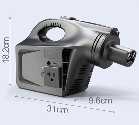 EV Discharger machine for Model3/Y/X/S, Protable V2L for oudoor and camping