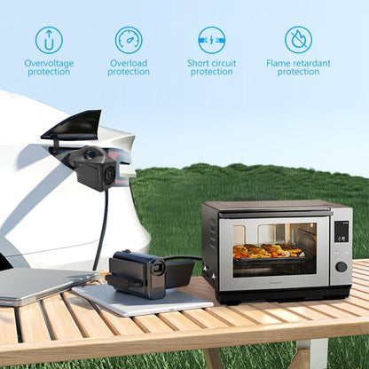 EV Discharger machine for Model3/Y/X/S, Protable V2L for oudoor and camping