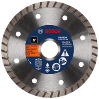 BOSCH DB542H 5 In. Premium Turbo Rim Diamond Blade for Smooth Cuts