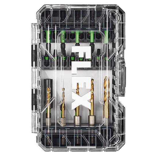 FLEX FAM10001-31 31pc. Impact Drill and Drive Bit Set