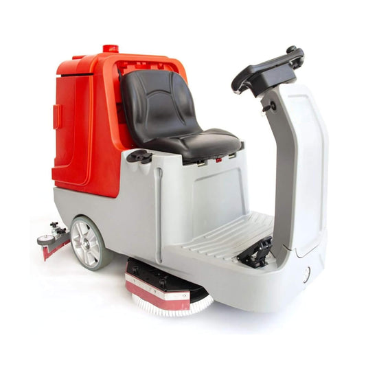 Heavy-Duty 34-Inch Industrial Ride-On Floor Scrubber Machine (SAK63290)