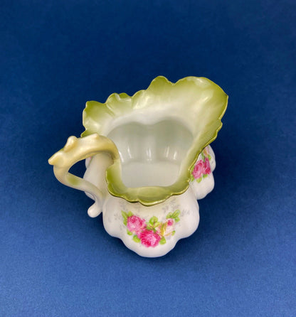 Porcelain Bowl by RS Prussia with Hand Painted Wild Roses and Embossing