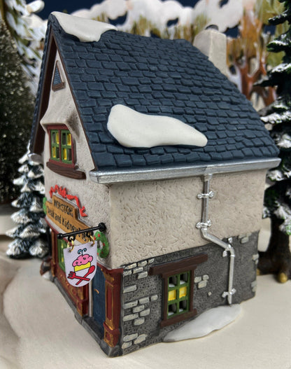 Department 56 Morston Steak and Kidney Pie, Dickens Village, Lighted Porcelain Building