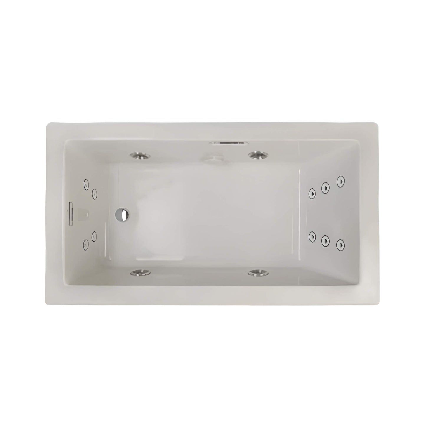 Jacuzzi Elara 72-Inch Rectangle Whirlpool Bathtub With Left Drain [JELA7236WLR2HX] (SAK61507)