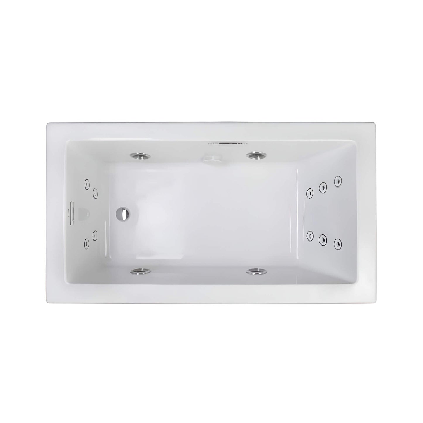 Jacuzzi Elara 72-Inch Rectangle Whirlpool Bathtub With Left Drain [JELA7236WLR2HX] (SAK61507)