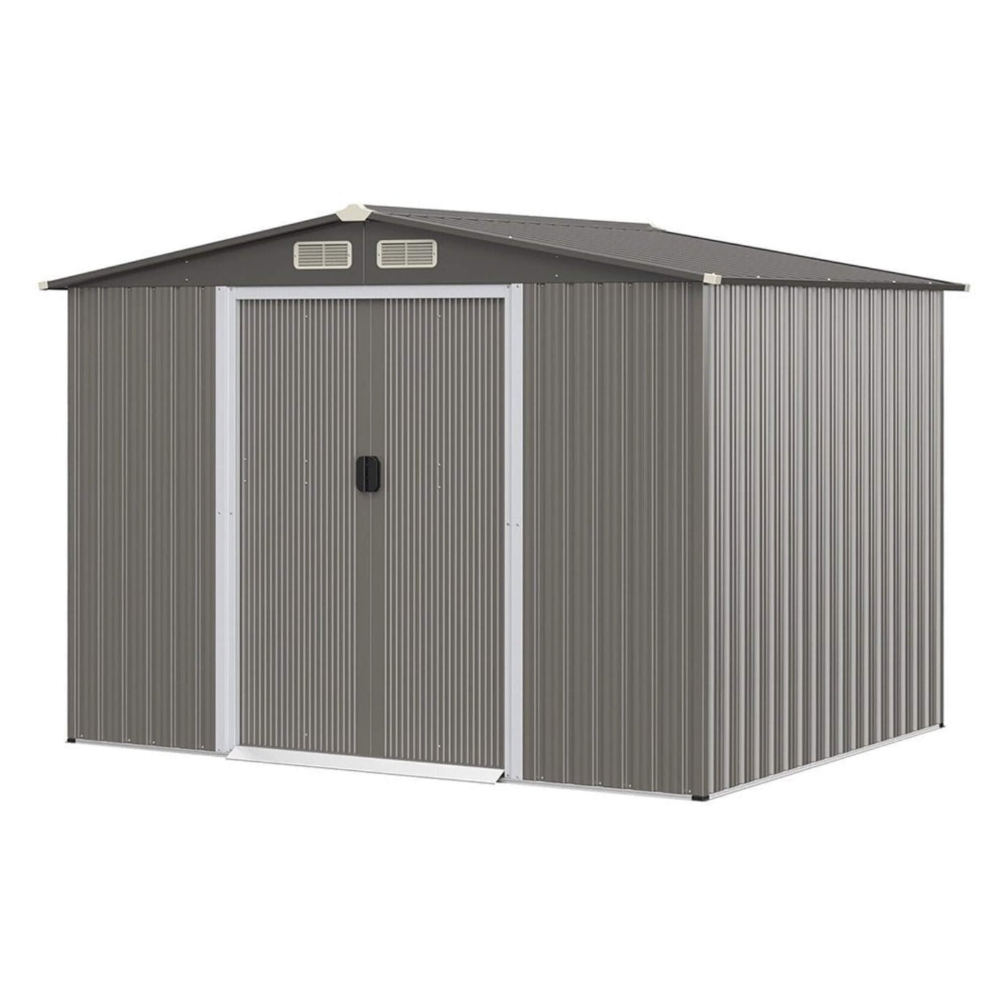 [08X06FT] Alora Premium Outdoor Steel Tool Storage Garden Backyard Shed (SAK74185)
