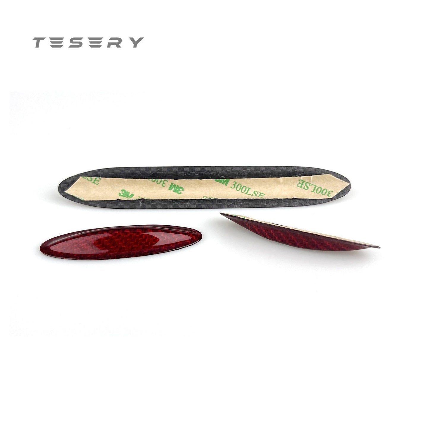 Model 3 / Y Central Control Panel Stickers - Carbon Fiber Interior Mods