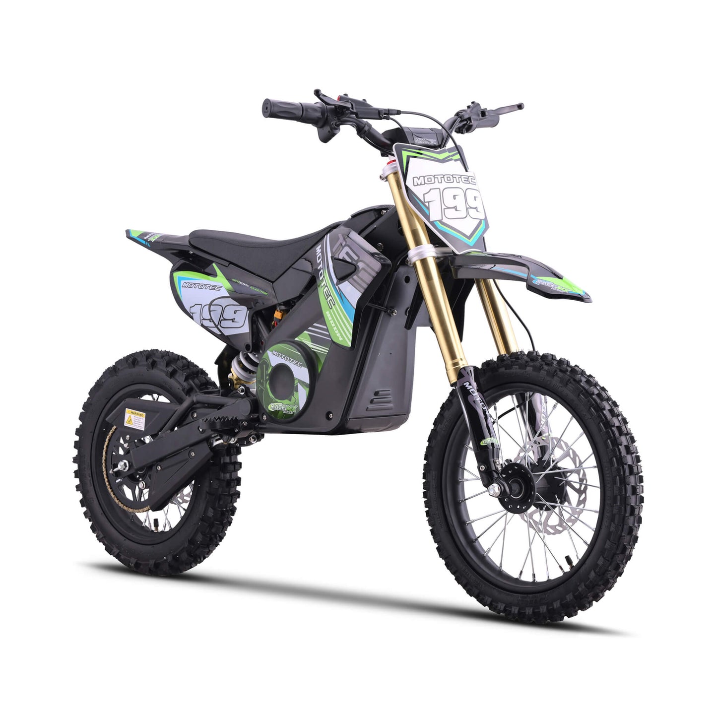 MotoTec 48V 1800W Pro High-Performance Electric Dirt Bike (SAK51948)